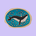 Baleine — fond