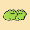 Deux Grenouilles — fond