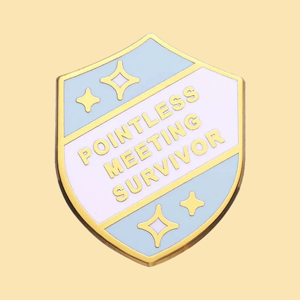 Pin's Pointless Meeting Survivor — fond