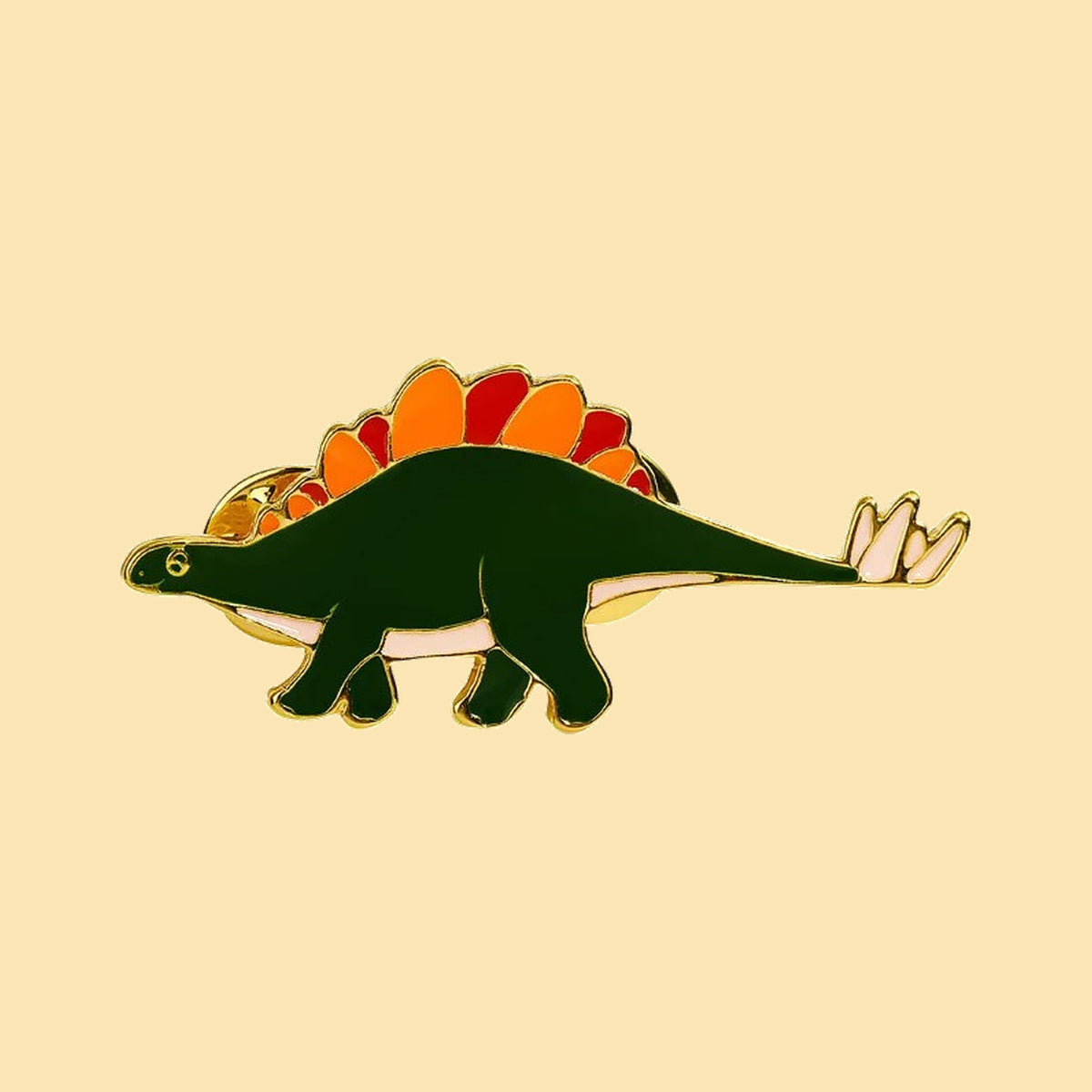 Stegosaurus Pin — fond