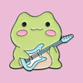 Frog Musician — fond