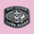 No Club Lone Rider Pin — fond