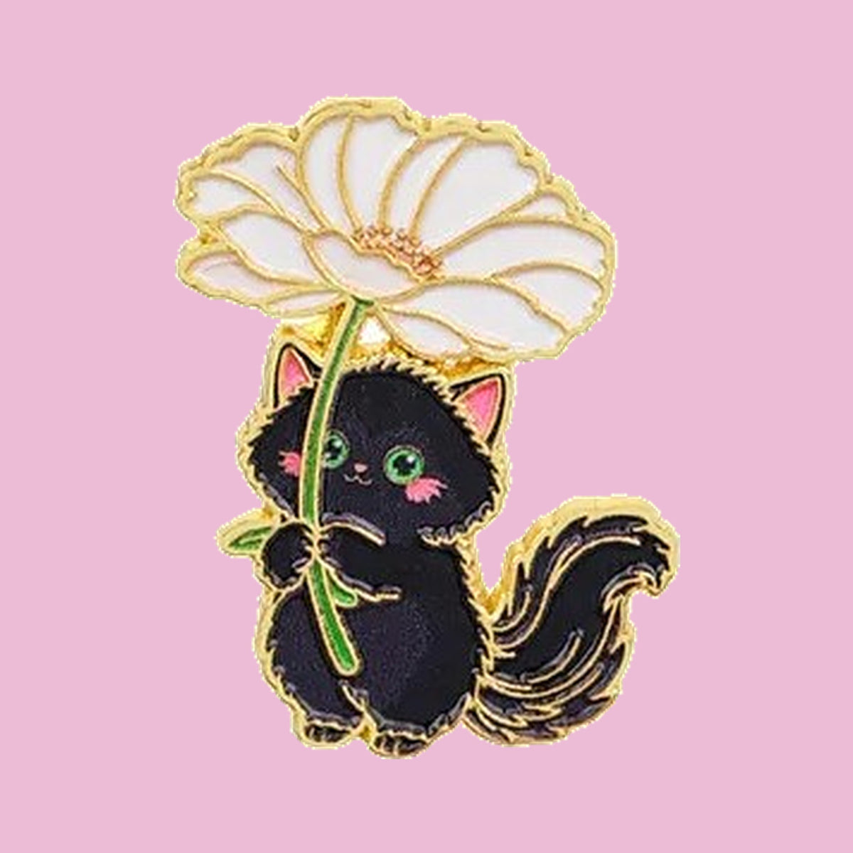 Chat et Fleur — fond