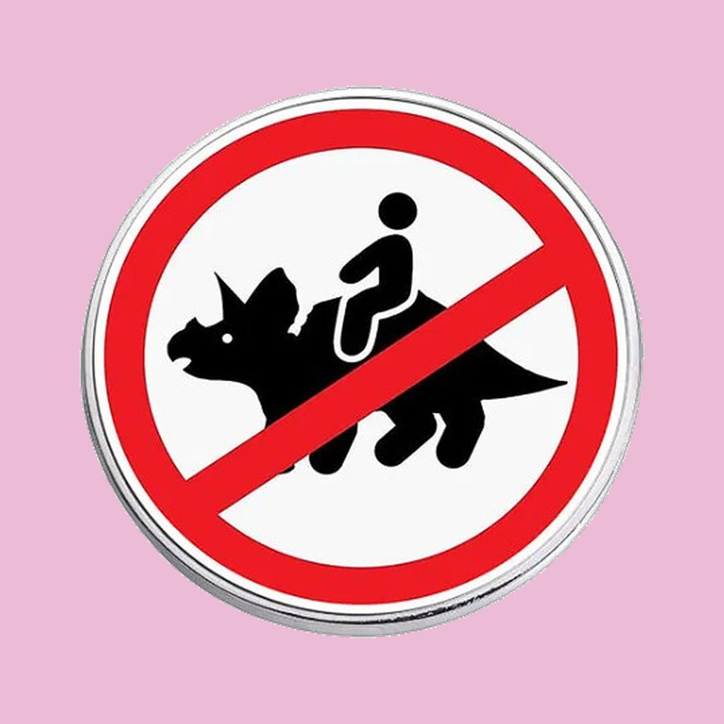 Interdiction de Monter les Dinosaures — fond