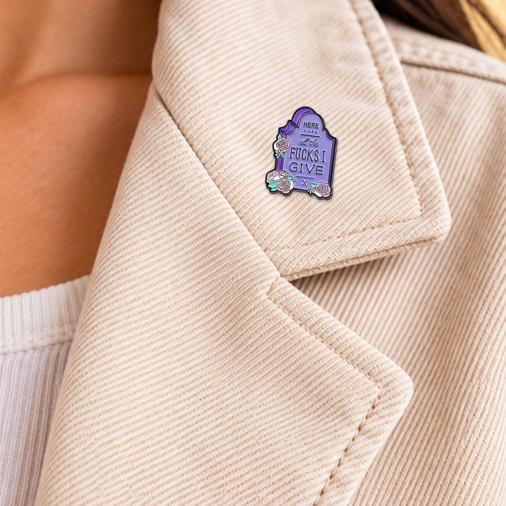 Pin's Funéraire — veste