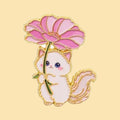 Chat et Fleur — fond