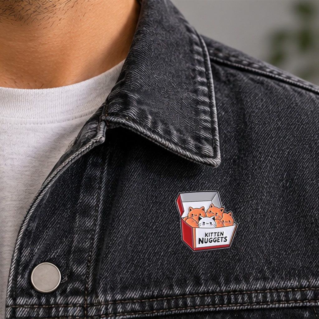 Kitten Nuggets Pin — veste