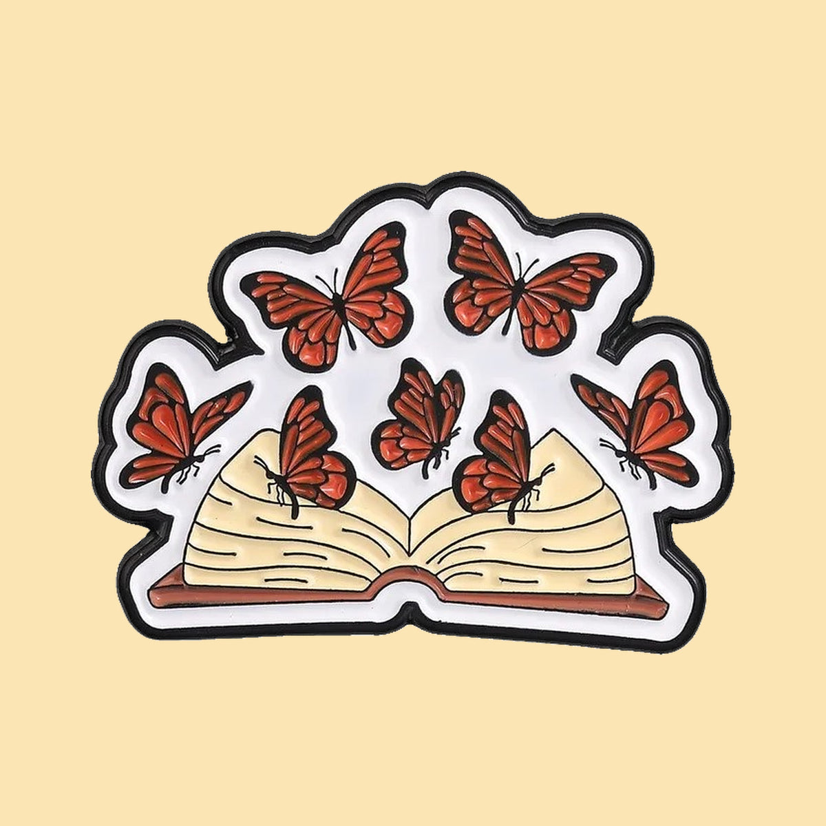 Livre et Papillons — fond