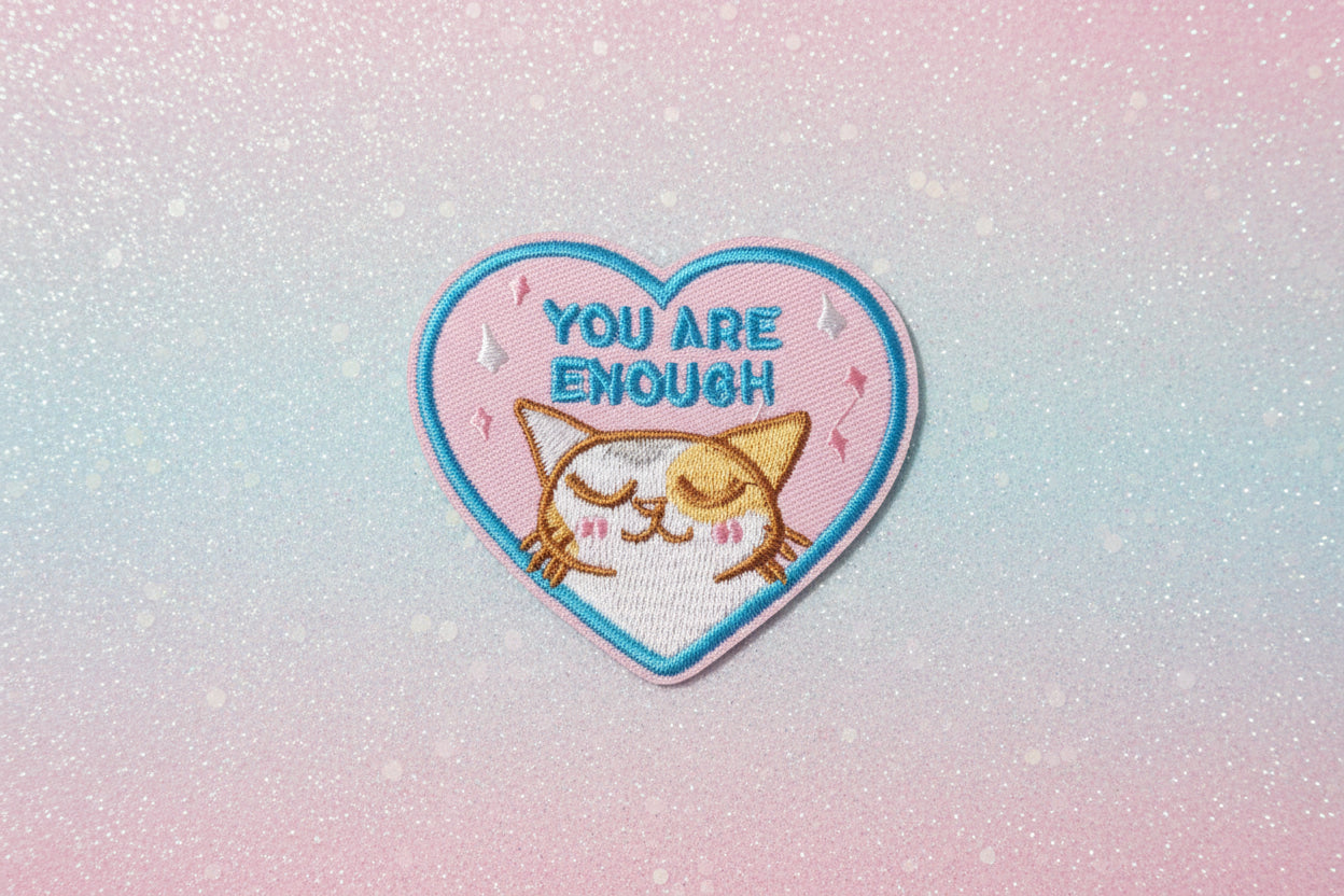 Patch ecusson (thermocollant) - "you are enough"