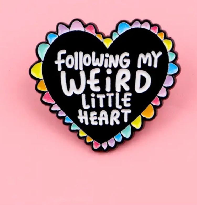 Pin's "Following my weird..."
