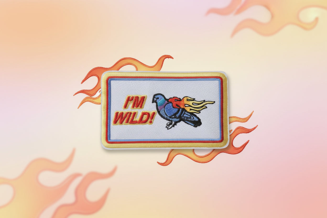 Patch ecusson (thermocollant) "wild"