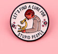 Pin's "let's find a cure..."😷🥼