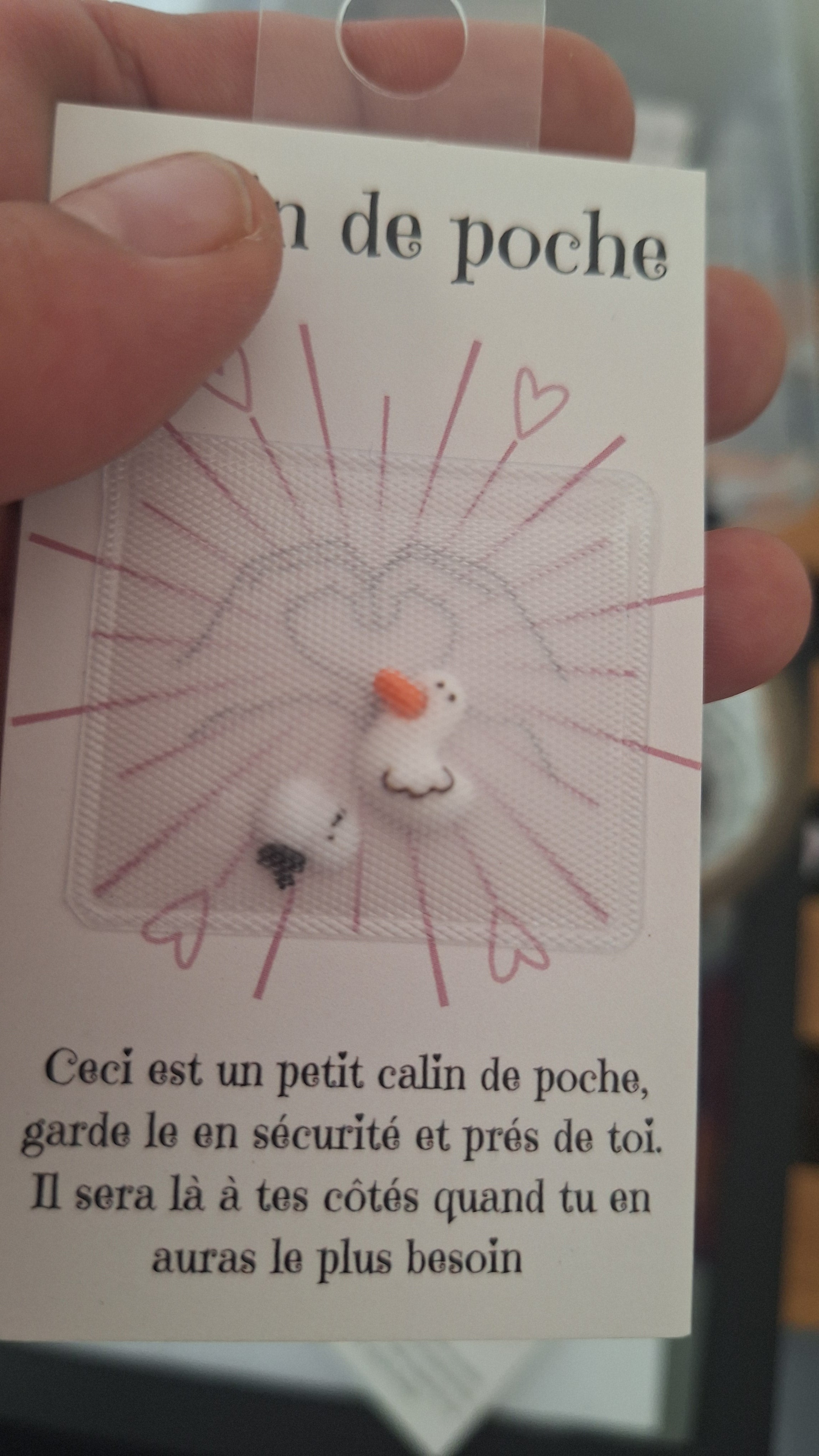 Câlin de poche