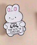 Pin's "error 404"🐰🌟