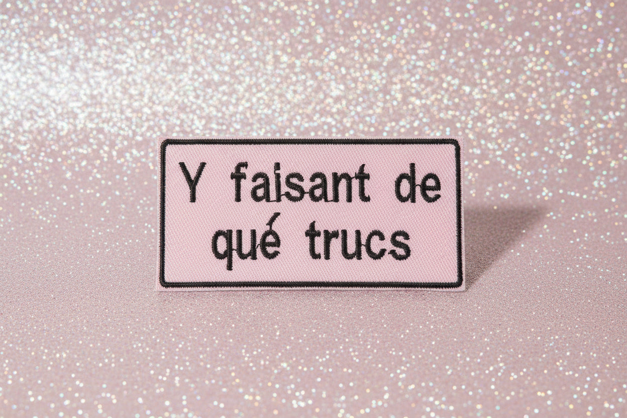 Patch ecusson (thermocollant) - Création pièce unique Patois