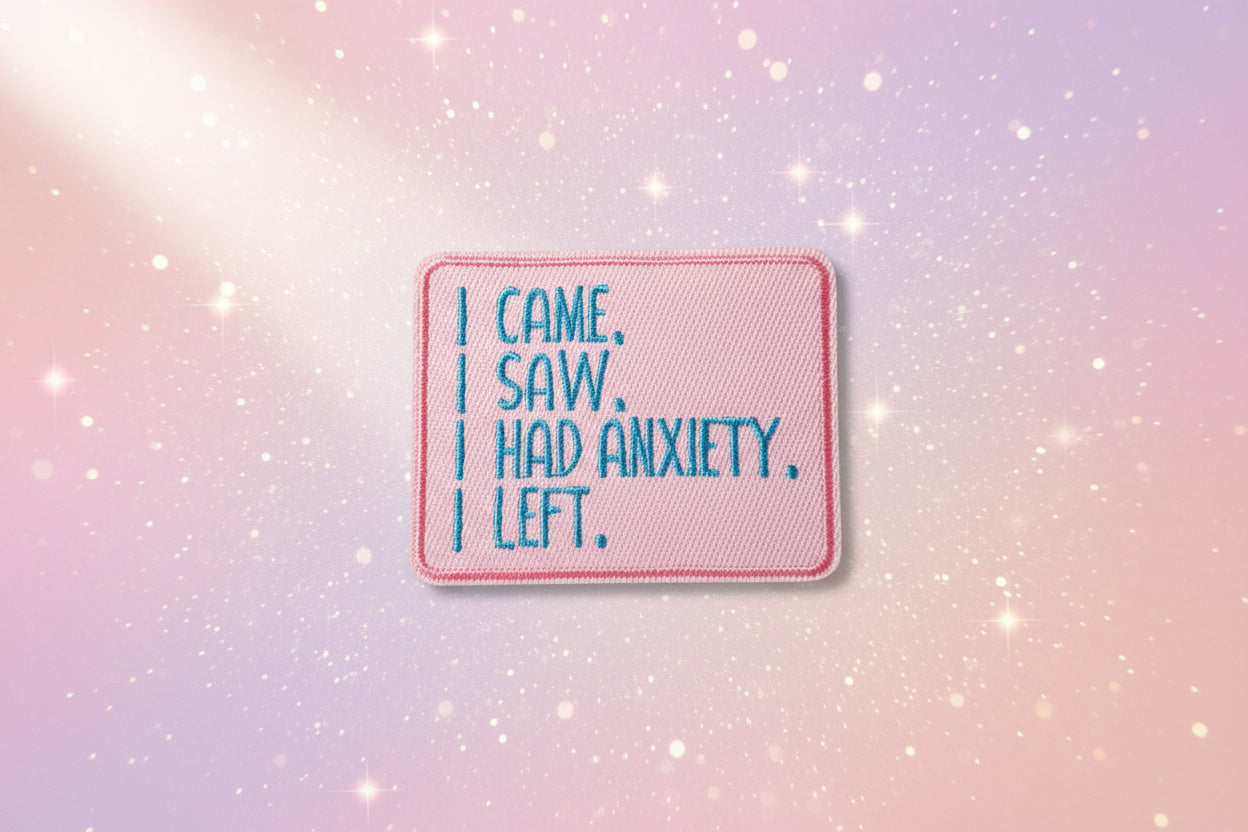 Patch ecusson (thermocollant) "I came..."