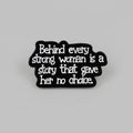 Pin's "behind every strong..."🖖👩💪♀️