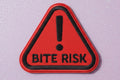 Patch ecusson (thermocollant) "Bite risk"